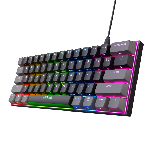 TRUST MINI TASTIERA GAMING GXT867 ACIRA 60 IT [24884]