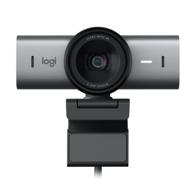 Logitech 960-001530 webcam 8,5 MP 4096 x 2160 Pixel USB 3.2 Gen 1 (3.1 Gen 1) Alluminio, Nero [960-001530]