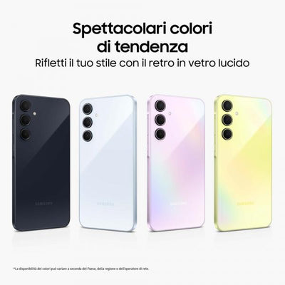 Samsung Galaxy A35 5G Display FHD+ Super AMOLED 6.6, Android 14, 8GB RAM, 256GB, Dual SIM, Batteria 5.000 mAh, Awesome Lemon [SM-A356BZYGEUE] - ITPartners