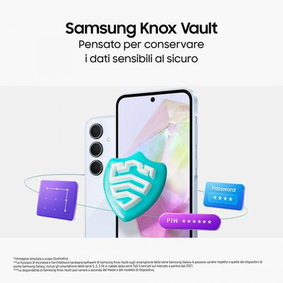 Samsung Galaxy A35 5G Display FHD+ Super AMOLED 6.6, Android 14, 8GB RAM, 256GB, Dual SIM, Batteria 5.000 mAh, Awesome Lemon [SM-A356BZYGEUE] - ITPartners