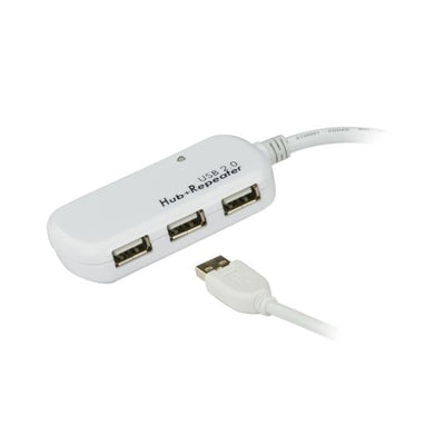 ATEN USB 2.0 4-Port Hub with extension cable- PROMO FINO AD ESAURIMENTO SCORTE [UE2120H]