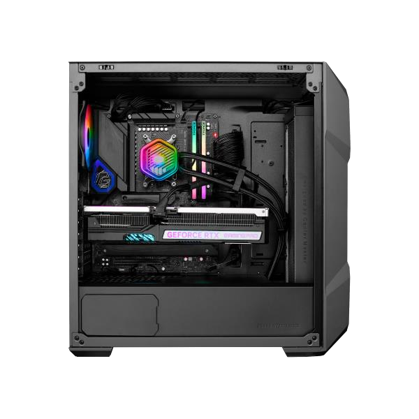 COOLER MASTER CASE TD500 MAX MESH CON DISSIPATORE 360 SUL FRONTALE (RADIATORE CUSTOM) + PSU ATX [TD500V2-MGNN85-SL0]