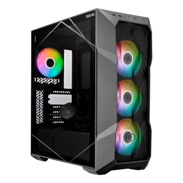 COOLER MASTER CASE TD500 MAX MESH CON DISSIPATORE 360 SUL FRONTALE (RADIATORE CUSTOM) + PSU ATX [TD500V2-MGNN85-SL0]