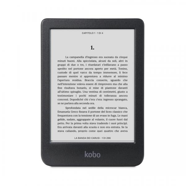 Rakuten Kobo Clara BW lettore e-book Touch screen 16 GB Wi-Fi Nero [N365-KU-BK-K-EP]