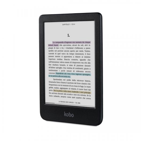 Rakuten Kobo Clara Colour lettore e-book Touch screen 16 GB Wi-Fi Nero [N367-KU-BK-K-CK]