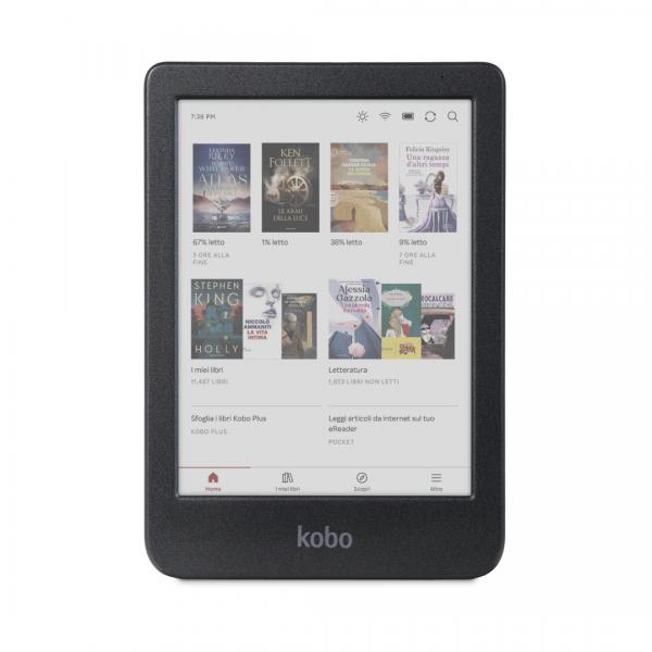 Rakuten Kobo Clara Colour lettore e-book Touch screen 16 GB Wi-Fi Nero [N367-KU-BK-K-CK]
