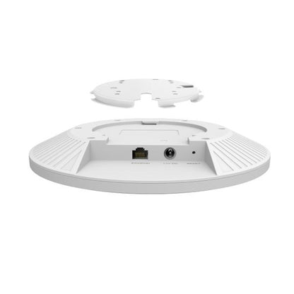 TP-Link - EAP683 UR - Omada AX6000 Ceiling Mount Dual-Band Wi-Fi 6 Access Point, 1x 2.5G RJ45 Port, 1148Mbps at 2.4 GHz + 4804 Mbps at 5 GHz, 802.3at POE+ and 12V DC (Power Adapter is not included) [EAP683UR]