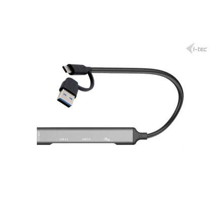 i-tec USB-C/USB-A Metal HUB 1x USB 3.0 + 3x USB 2.0 [CAHUBMETALMINI4]