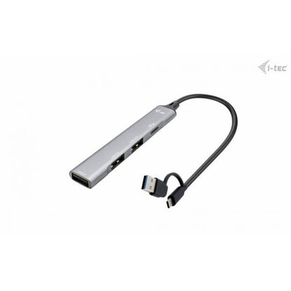 i-tec USB-C/USB-A Metal HUB 1x USB 3.0 + 3x USB 2.0 [CAHUBMETALMINI4]