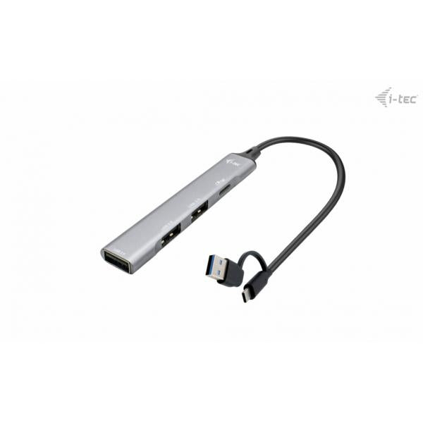 I-TEC USB-C/USB-A,HUB 1x USB 3.0 + 3x USB 2.0,METAL [CAHUBMETALMINI4]