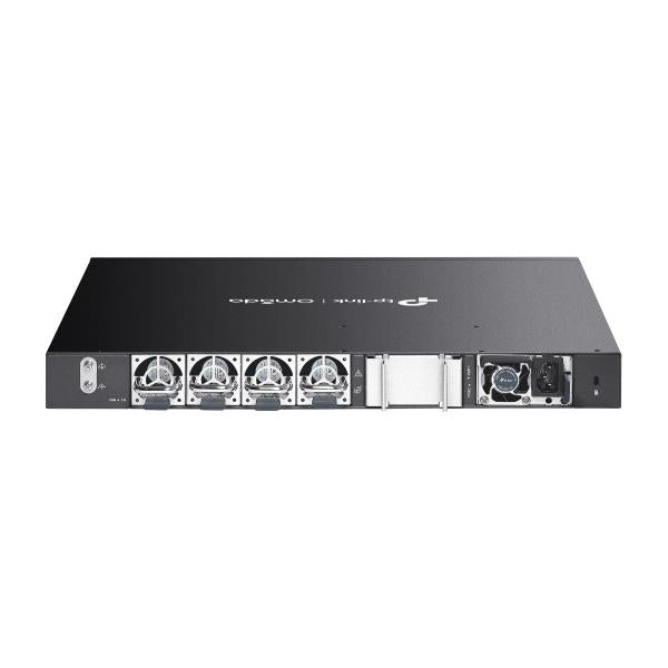 Omada SX6632YF - 26-Port 10G Stackable L3 Managed Aggregation Switch with 6 25G Slots, 26 10G SFP+ Slots, 6 25G SFP28 Slots, RJ45/Type C USB Console Port, Management Port, 2 USB3.0 Ports, 1U 19-inc [SX6632YF]