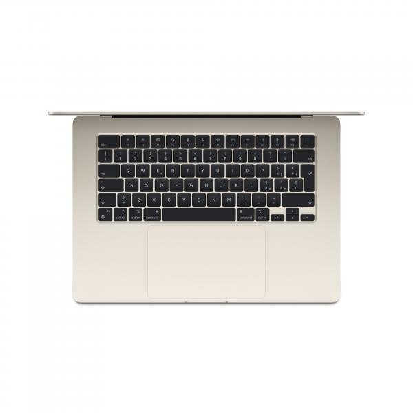 APPLE NB MACBOOK AIR 15-INCH APPLE M3 CHIP 8-CORE CPU 10-CORE GPU 8GB 512GB SSD - STARLIGHT [MRYT3T/A]