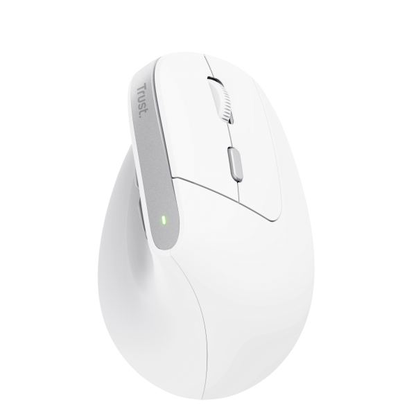 TRUST MOUSE BAYO II ERGONOMICO WIRELESS, BIANCO [25398]