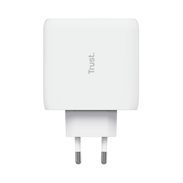 TRUST CARICATORE MAXO 65W 2P USB-C, BIANCO [25381]
