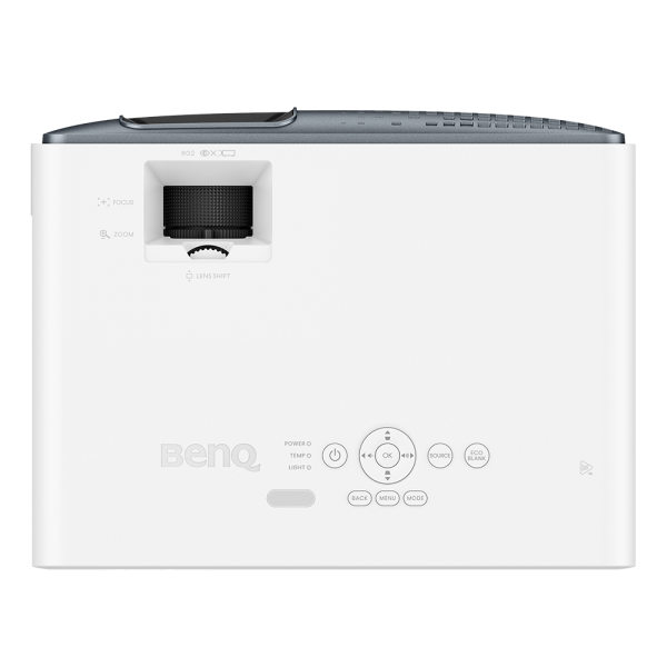 BenQ TK710 Proiettore a raggio standard 3200 ANSI lumen DLP UHD 4K (3840x2160) Compatibilità 3D Nero, Bianco [TK710]