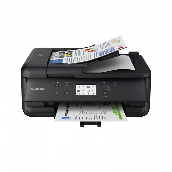 CANON MULTIFUNZIONE INK A4 COLORE, PIXMA TR7650, 15PPM, ADF, USB/LAN/WIFI, 4 IN 1 [4452C026]