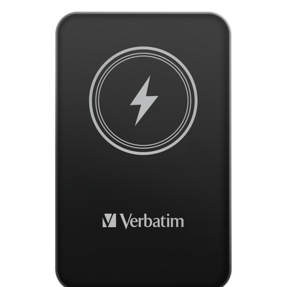 Verbatim Charge 'n' Go Polimeri di litio (LiPo) 5000 mAh Carica wireless Nero [32240] - ITPartners