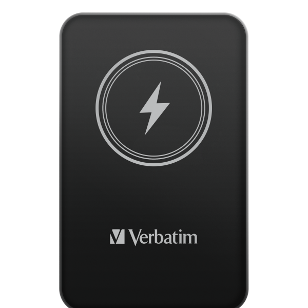 Verbatim Charge 'n' Go Polimeri di litio (LiPo) 5000 mAh Carica wireless Nero [32240] - ITPartners