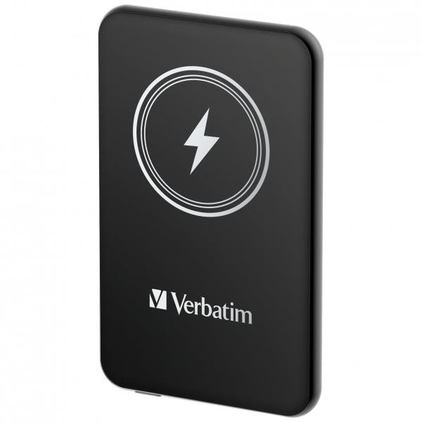 Verbatim Charge 'n' Go Polimeri di litio (LiPo) 5000 mAh Carica wireless Nero [32240] - ITPartners