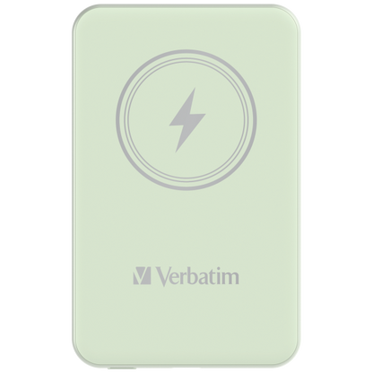 Verbatim Charge 'n' Go Polimeri di litio (LiPo) 5000 mAh Carica wireless Verde [32241] - ITPartners
