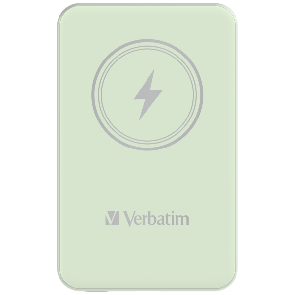 Verbatim Charge 'n' Go Polimeri di litio (LiPo) 5000 mAh Carica wireless Verde [32241] - ITPartners