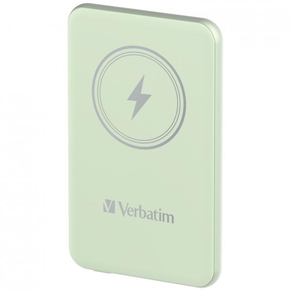Verbatim Charge 'n' Go Polimeri di litio (LiPo) 5000 mAh Carica wireless Verde [32241] - ITPartners