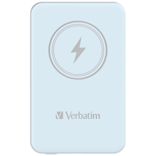 Verbatim Charge 'n' Go Polimeri di litio (LiPo) 5000 mAh Carica wireless Blu [32242] - ITPartners
