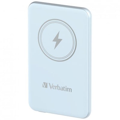 Verbatim Charge 'n' Go Polimeri di litio (LiPo) 5000 mAh Carica wireless Blu [32242] - ITPartners