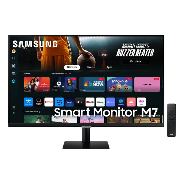Samsung Smart Monitor M7 - M70D da 32'' UHD Flat [LS32DM700UUXEN]