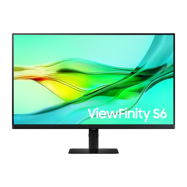 Samsung ViewFinity S6 - 32 inch - Quad HD IPS LED Monitor - 2560x1440 - Pivot / HAS / RJ45 / USB-C [LS32D600UAUXEN]