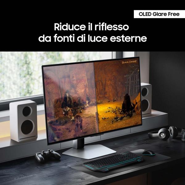 Samsung Monitor Gaming Odyssey OLED G8 da 32'' UHD Flat [LS32DG800SUXEN]