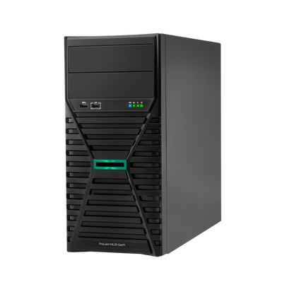 HPE SERVER PROLIANT ML30 GEN11 E-2434 3.4GHZ 4C 1P 32GB-DR 8SFF VROC 2X480GB SATA SSD 800W RPS EU SE [P71387-425]