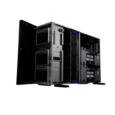 HPE SERVER PROLIANT ML350 GEN11 4510 12-CORE 64GB-R MR408I-O 8SFF 2X960GB SSD 2X1000W RPS EU SERVER [P71671-425]