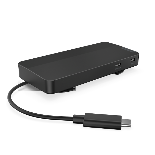 Lenovo USB-C Dual Display Travel Dock (w/ adapter) [40B90100EU]