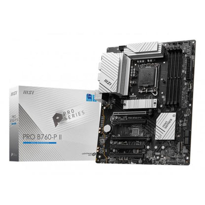 MSI MB PRO B760-P II,B760,LGA1700,4DDR5,5PCI-EX16,2M.2,4SATA3,1USB3.2 GEN2,7USB3.2 GEN1,6USB2.0 [PRO B760-P II]