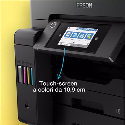 Epson EcoTank ET-5855 Ad inchiostro A4 4800 x 2400 DPI 25 ppm Wi-Fi [C11CJ29406]