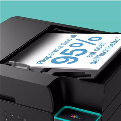 STAMPANTE EPSON MFC INK EcoTank ET-3950, C11CL41404 A4 3in1 33PPM STAMPA F/R LCD 100FG USB, Wi-Fi Direct LAN Fino:31/12 [C11CL43402]