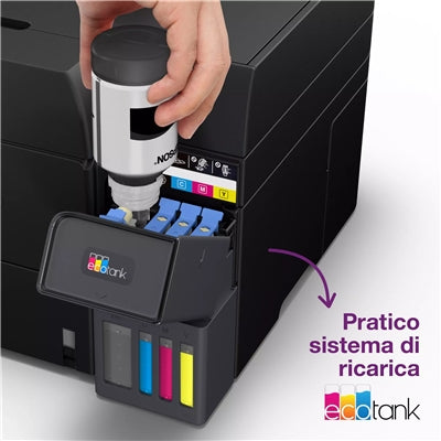 STAMPANTE EPSON MFC INK EcoTank ET-4950 C11CL40402 A4 4in1 35PPM STAMPA F/R 250 FG USB, Ethernet, Wi-Fi Direct, LAN Fino:12/12 [C11CL40402]