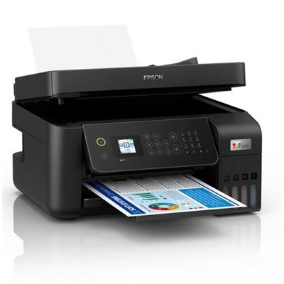 Epson EcoTank ET-4800 stampante multifunzione inkjet 4-in-1 A4, serbatoi ricaricabili alta capacità, 5 flaconi inclusi pari a 14000pag B/N 5200pag colore, Wi-FI Direct, USB [C11CJ65402]