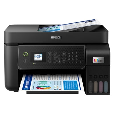Epson EcoTank ET-4800 stampante multifunzione inkjet 4-in-1 A4, serbatoi ricaricabili alta capacità, 5 flaconi inclusi pari a 14000pag B/N 5200pag colore, Wi-FI Direct, USB [C11CJ65402]