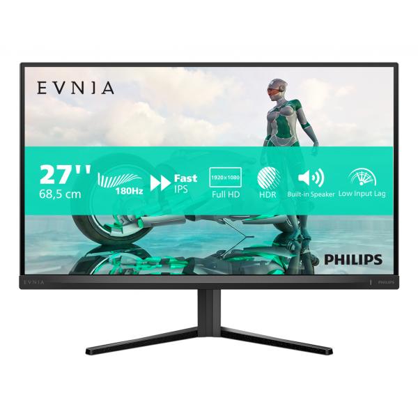 PHILIPS MONITOR GAMING 27 LED IPS 16:9 FHD 1MS 300 CDM 180HZ DP/HDMI MULTIMEDIALE [27M2N3200S]