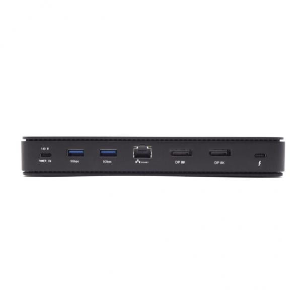 i-tec Thunderbolt 4 Dual DisplayPort Docking Station PRO + Power Delivery 92 W [TB4DUALDPDOCKPDPRO]