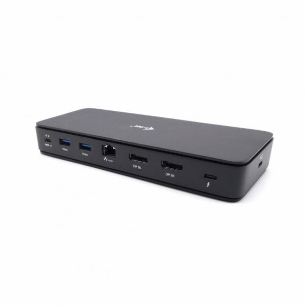 i-tec Thunderbolt 4 Dual DisplayPort Docking Station PRO + Power Delivery 92 W [TB4DUALDPDOCKPDPRO]
