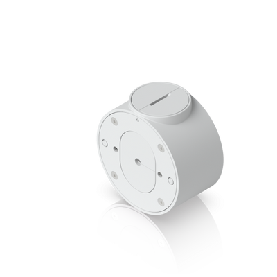 Ubiquiti - Scatola di giunzione antimanomissione per telecamere UniFi Dome e Turret compatte che migliora la durata del montaggio, l'estetica e la facilità di manutenzione [UACC-Camera-CJB-W]