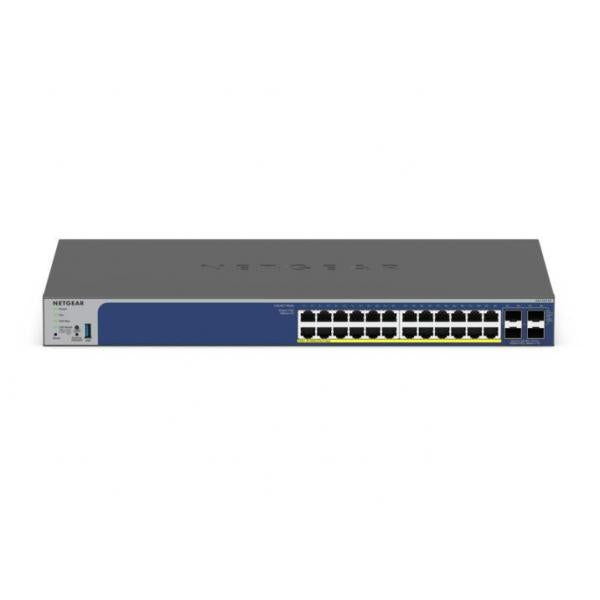 NETGEAR GS728TXP L2/L3 10G Ethernet (100/1000/10000) Supporto Power over Ethernet (PoE) Nero [GS728TXP-300EUS]
