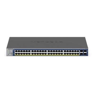 NETGEAR GS752TXP Gestito L2/L3/L4 10G Ethernet (100/1000/10000) Supporto Power over Ethernet (PoE) Nero [GS752TXP-300EUS]