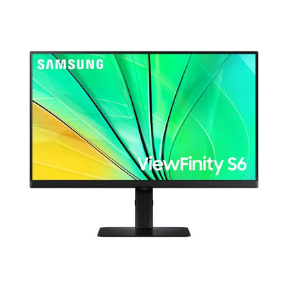 Samsung ViewFinity S6 - 24 inch - Quad HD IPS LED Monitor - 2560x1440 - 100Hz - Pivot / HAS [LS24D600EAUXEN]