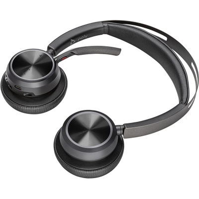 POLY Voyager Focus 2 USB-C-C Headset +USB-C/A Adapter +Charging Stand [9T9J5AA#AC3]