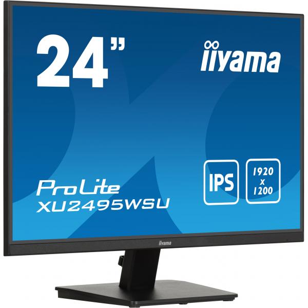 Iiyama ProLite 24 inch - Full HD IPS LED Monitor - 1920x1200 [XU2495WSU-B7]