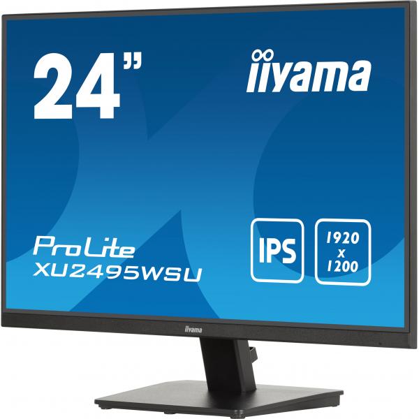 Iiyama ProLite 24 inch - Full HD IPS LED Monitor - 1920x1200 [XU2495WSU-B7]